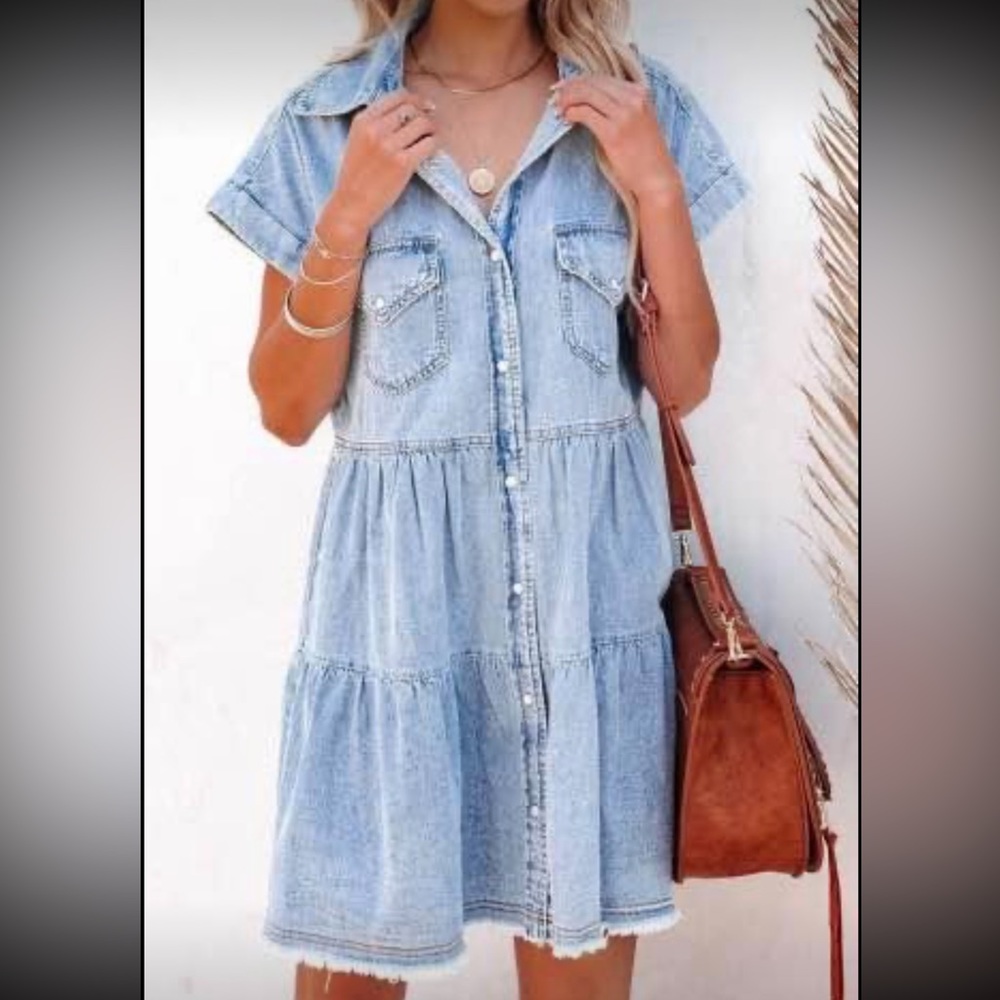 Ladies jean dress
